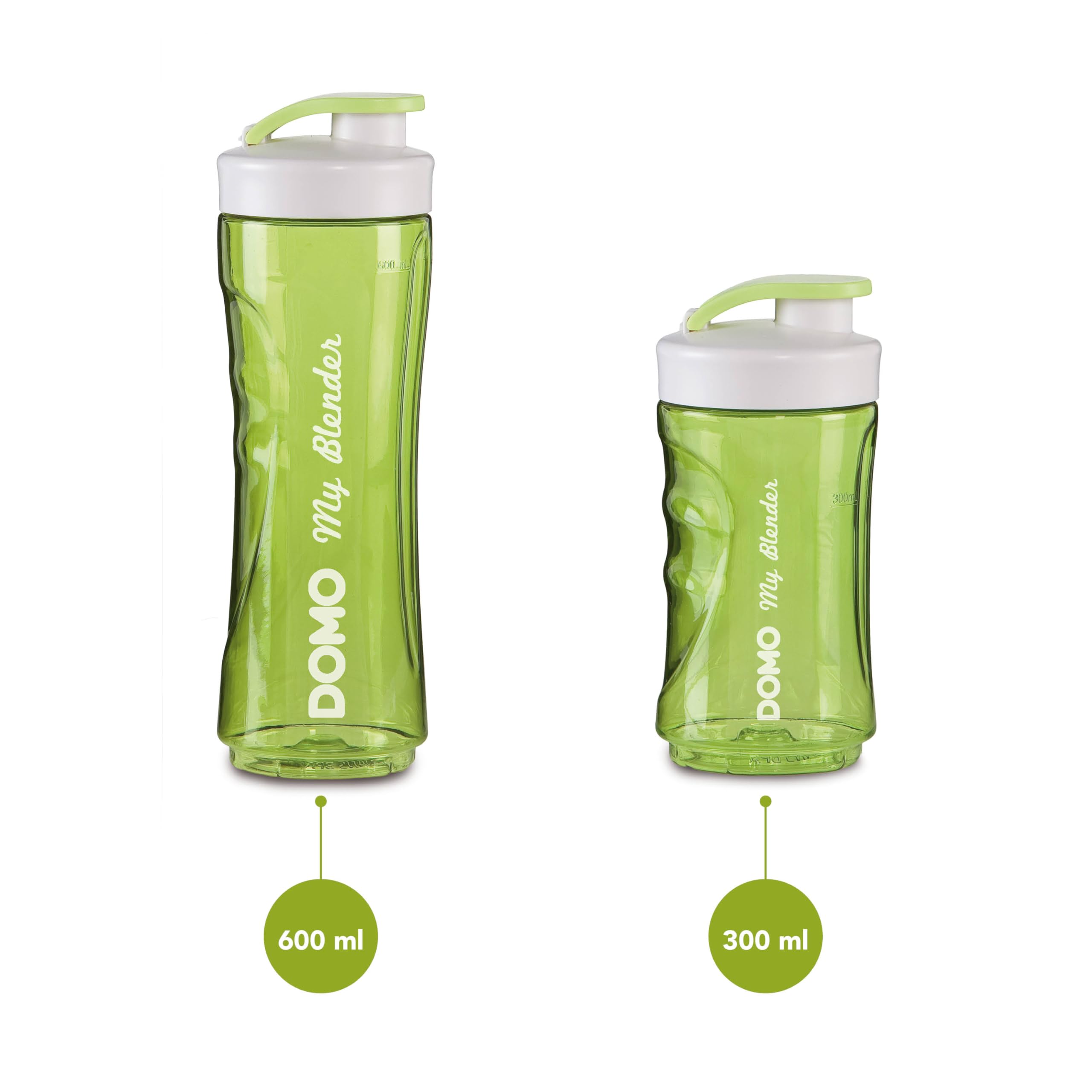 domo-do436bl-my-blender-smoothie-maker-300w-mit-300-600ml-flasche image 3