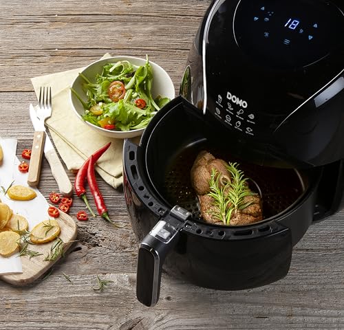 domo-do533fr-deli-fryer-hei-luftfritteuse-5-l-2000-w-schwarz-mit-lcd image 7