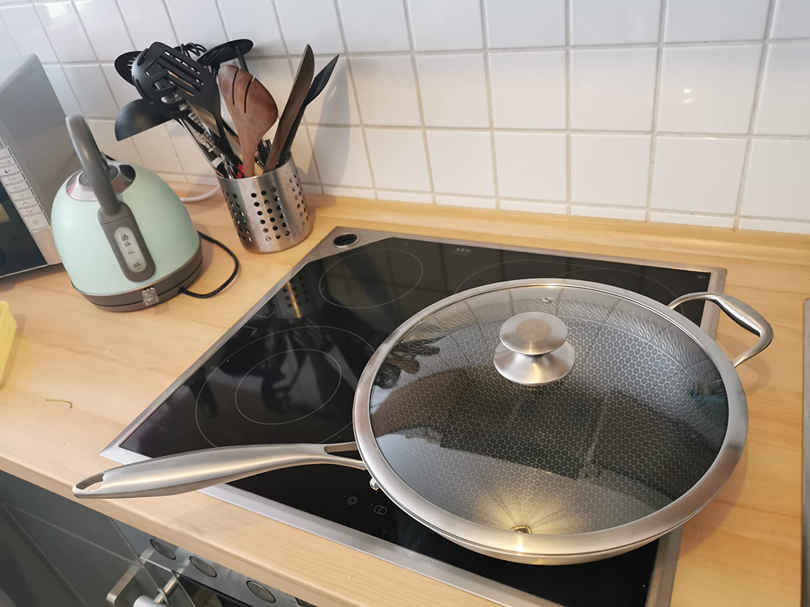 Groß und praktisch