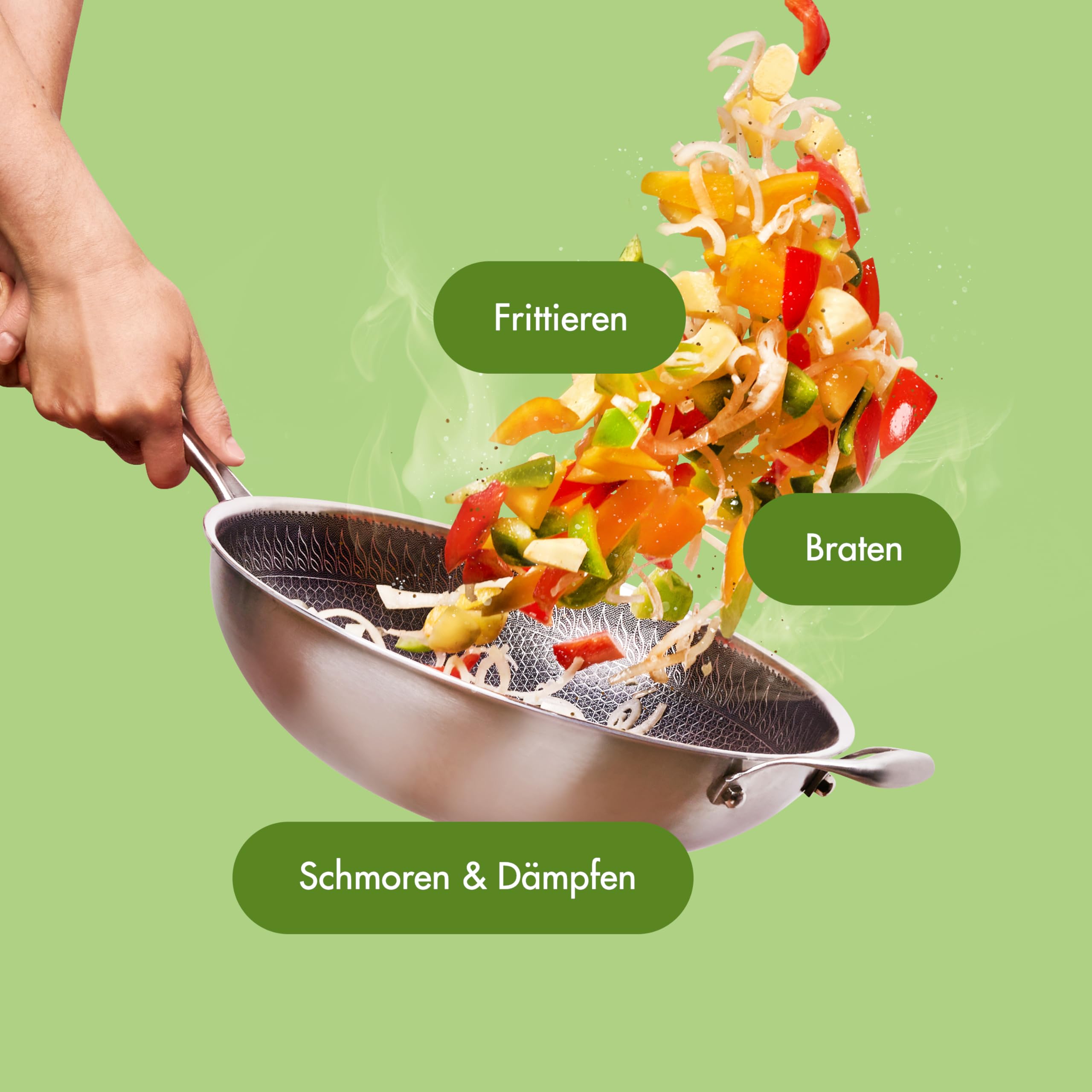 reishunger-premium-edelstahl-wok-32-cm-waben-antihaft-f-r-alle-herdarten image 2