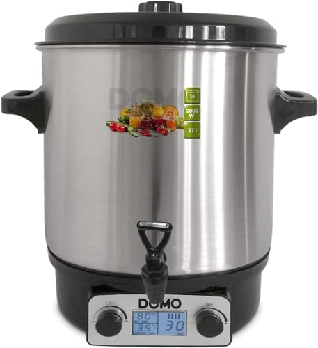 domo-do42325pc-2in1-einkochautomat-hei-getr-nkespender-27l-edelstahl image 5