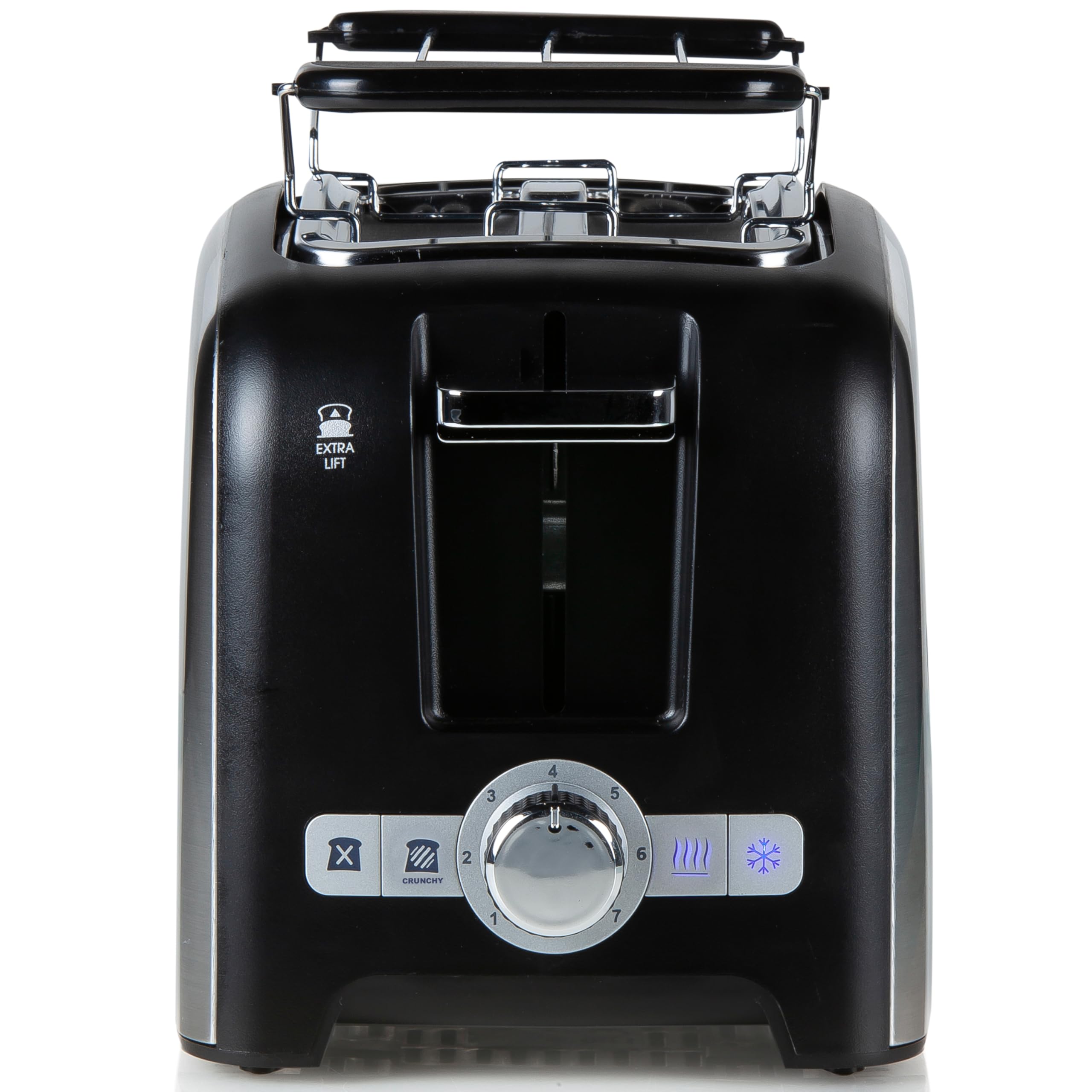 domo-do959t-toaster-2-scheiben-schwarz-edelstahl-mit-br-tchenaufsatz image 4