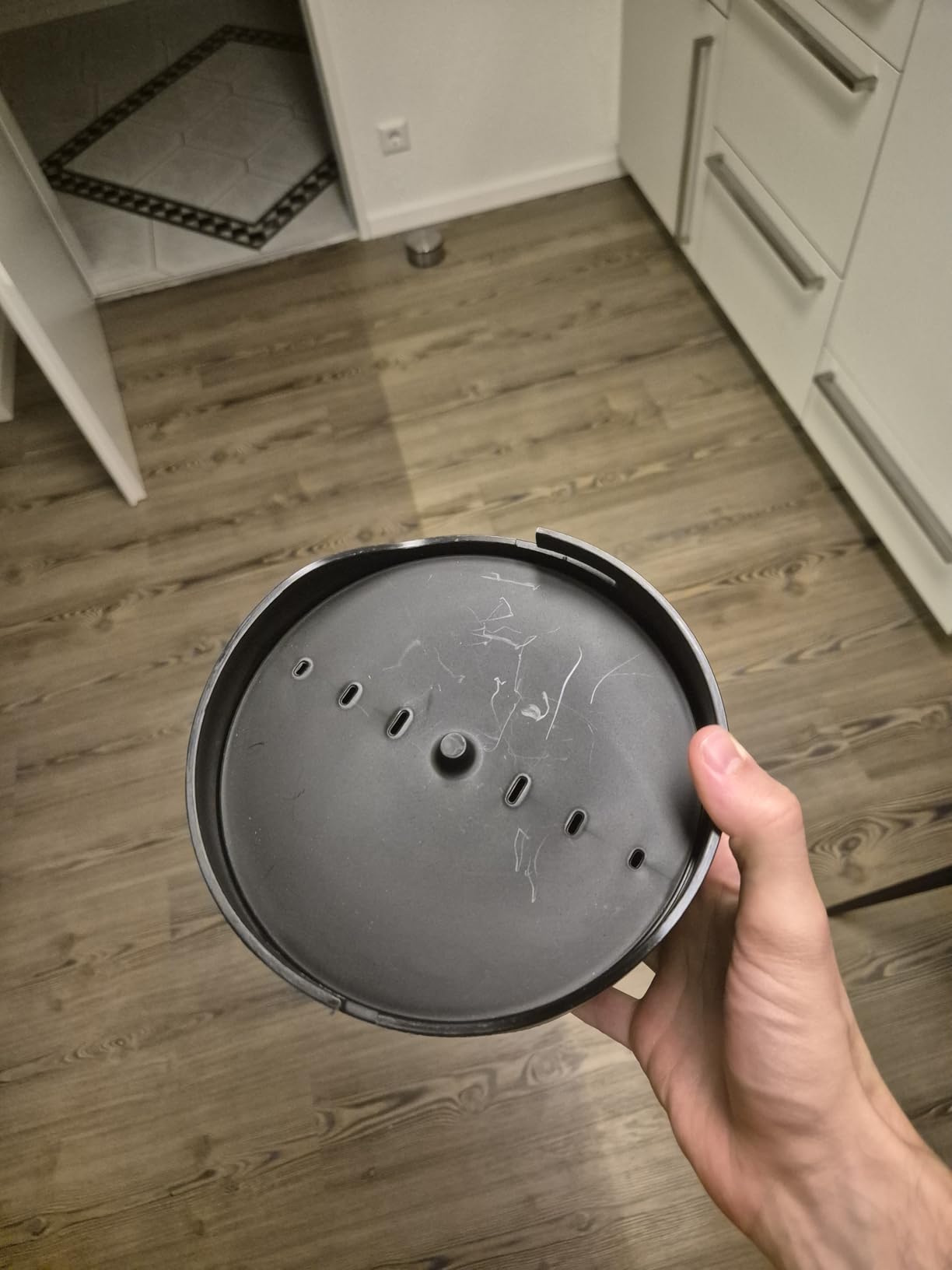 Bei mir nicht ganz ideal