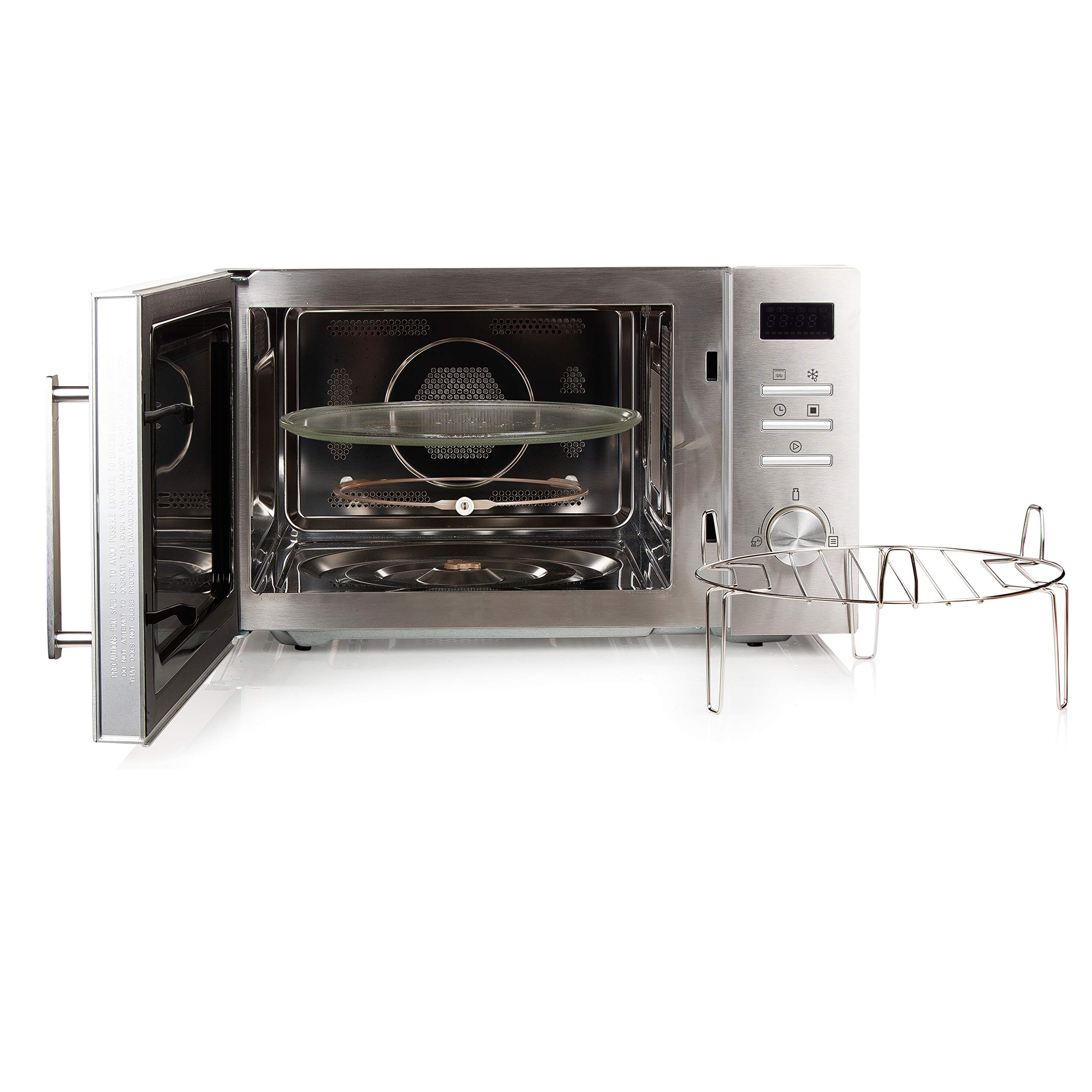 domo-do2334cg-kombi-mikrowelle-34-l-1000w-silber image 4