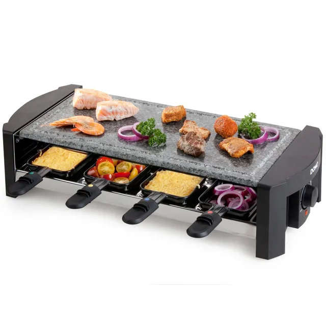 domo-do9039g-raclette-mit-naturstein-f-r-8-personen image 1