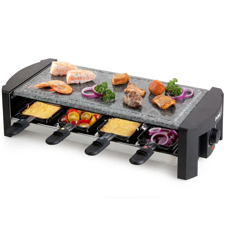 domo-do9039g-raclette-mit-naturstein-f-r-8-personen image 1