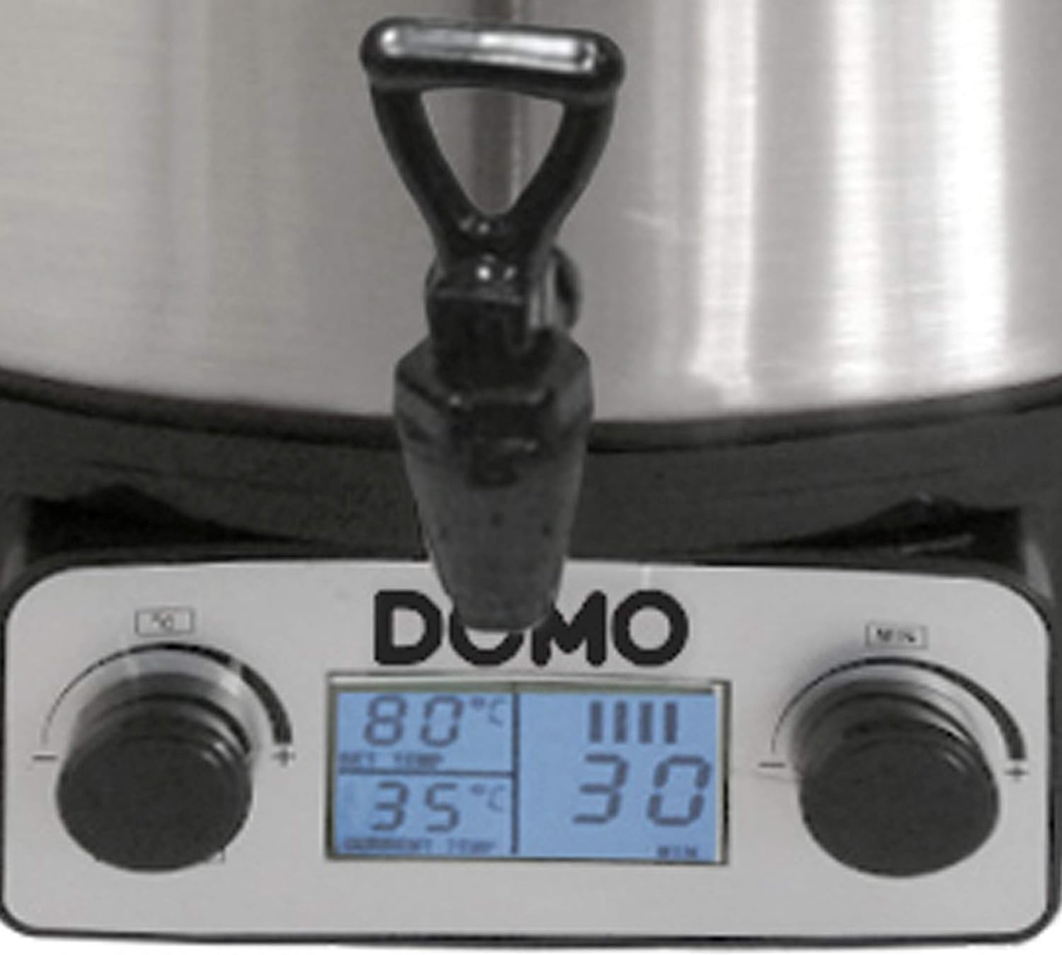 domo-do42325pc-2in1-einkochautomat-hei-getr-nkespender-27l-edelstahl image 2