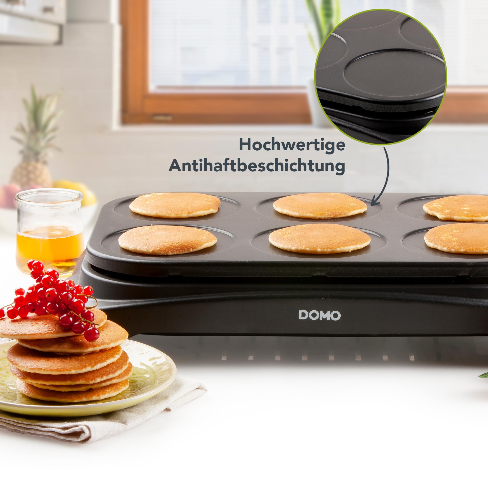 domo-pancake-maker-f-r-6-pancakes-11-5-cm-1000-w image 3