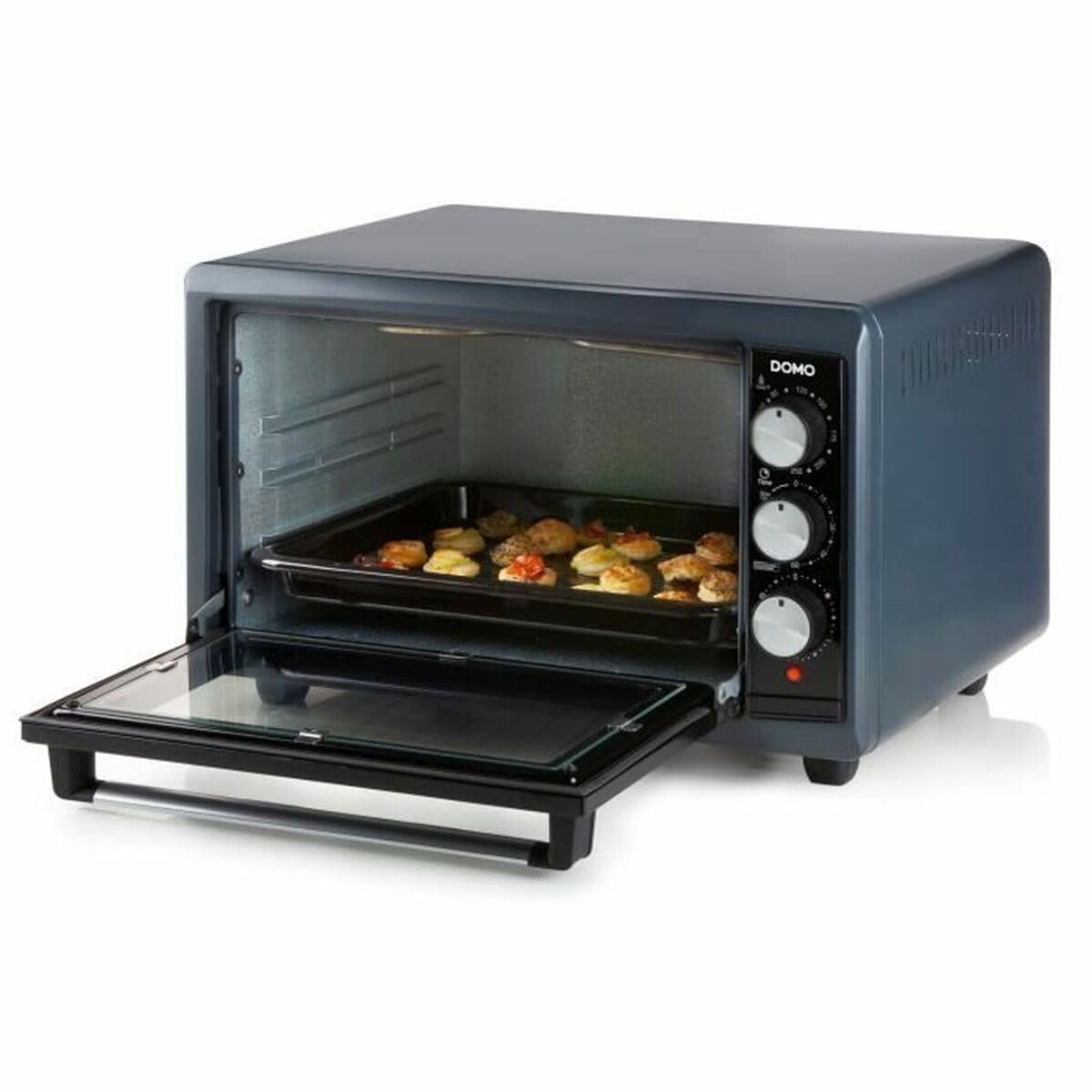 domo-do518go-minibackofen-38-l-1300-w-umluft-30-250-c image 5