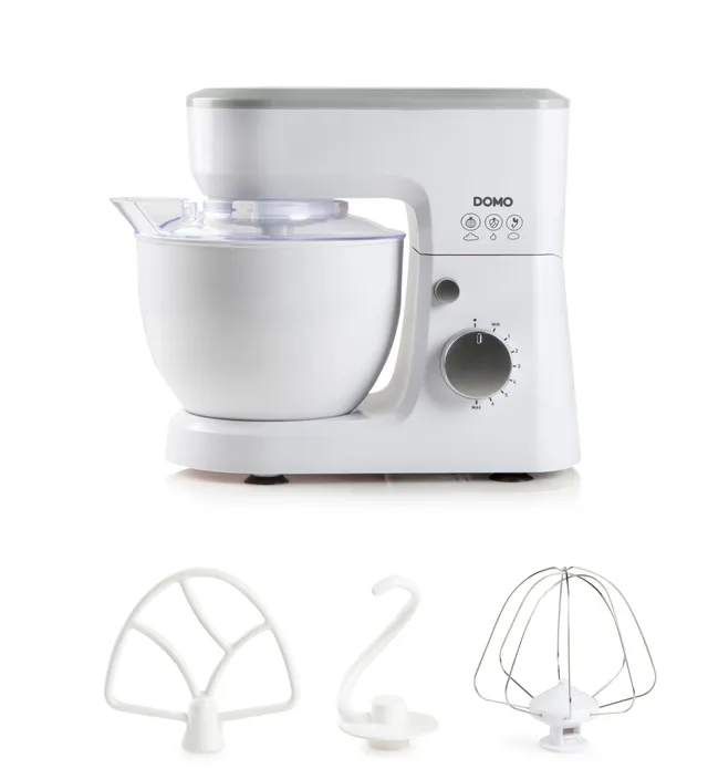 domo-do9241kr-k-chenmaschine-600-w-4-l-mit-3-aufs-tzen image 1