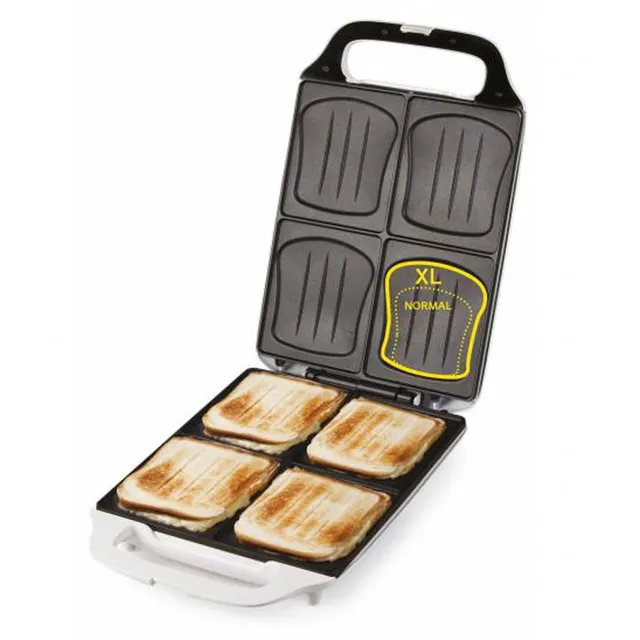 domo-do9064c-croque-family-xxl-sandwichmaker-f-r-4-sandwiches-1800w-wei image 1