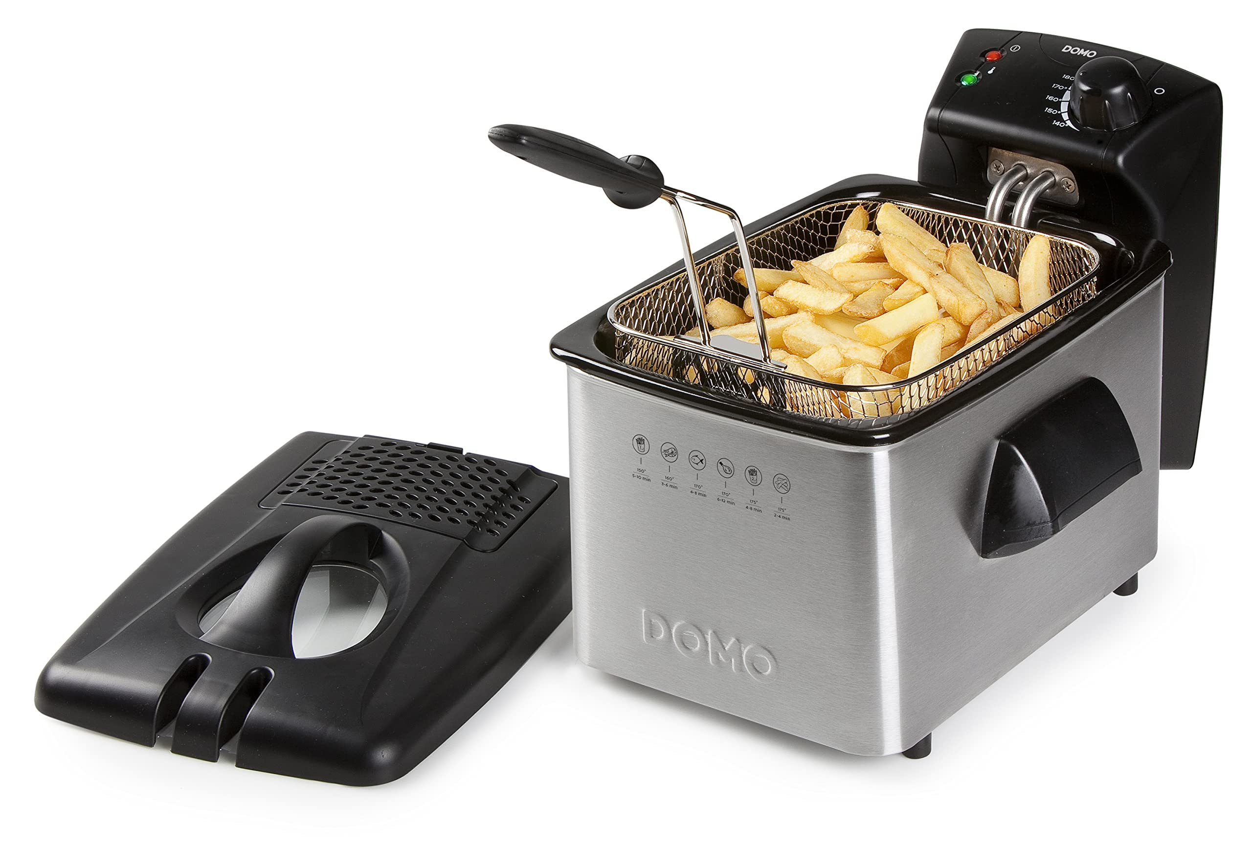 domo-do464fr-fritteuse-3-l-edelstahl-2200-w image 3