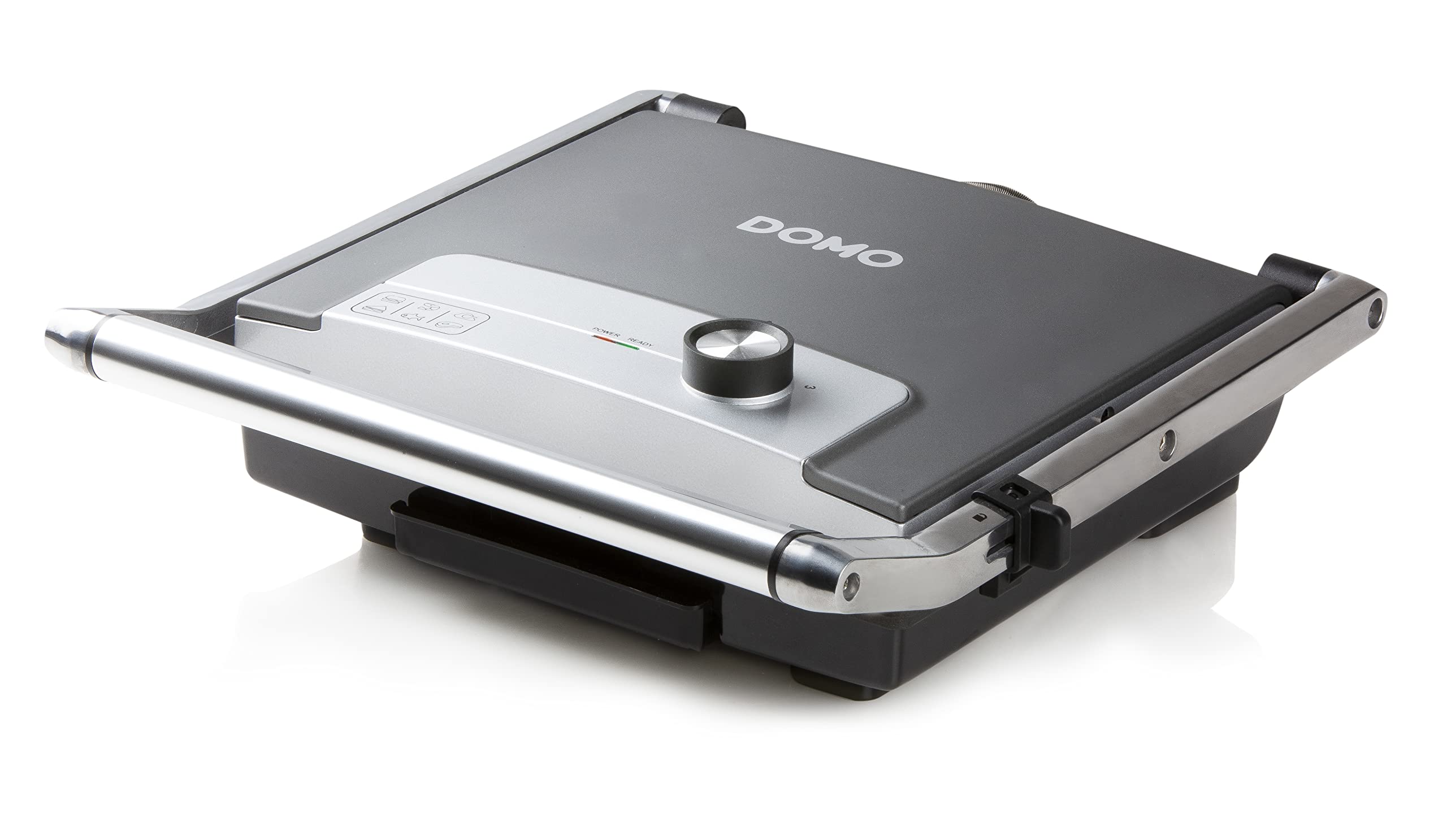 domo-do9225g-kontaktgrill-2000-w-panini-grill-edelstahl image 1