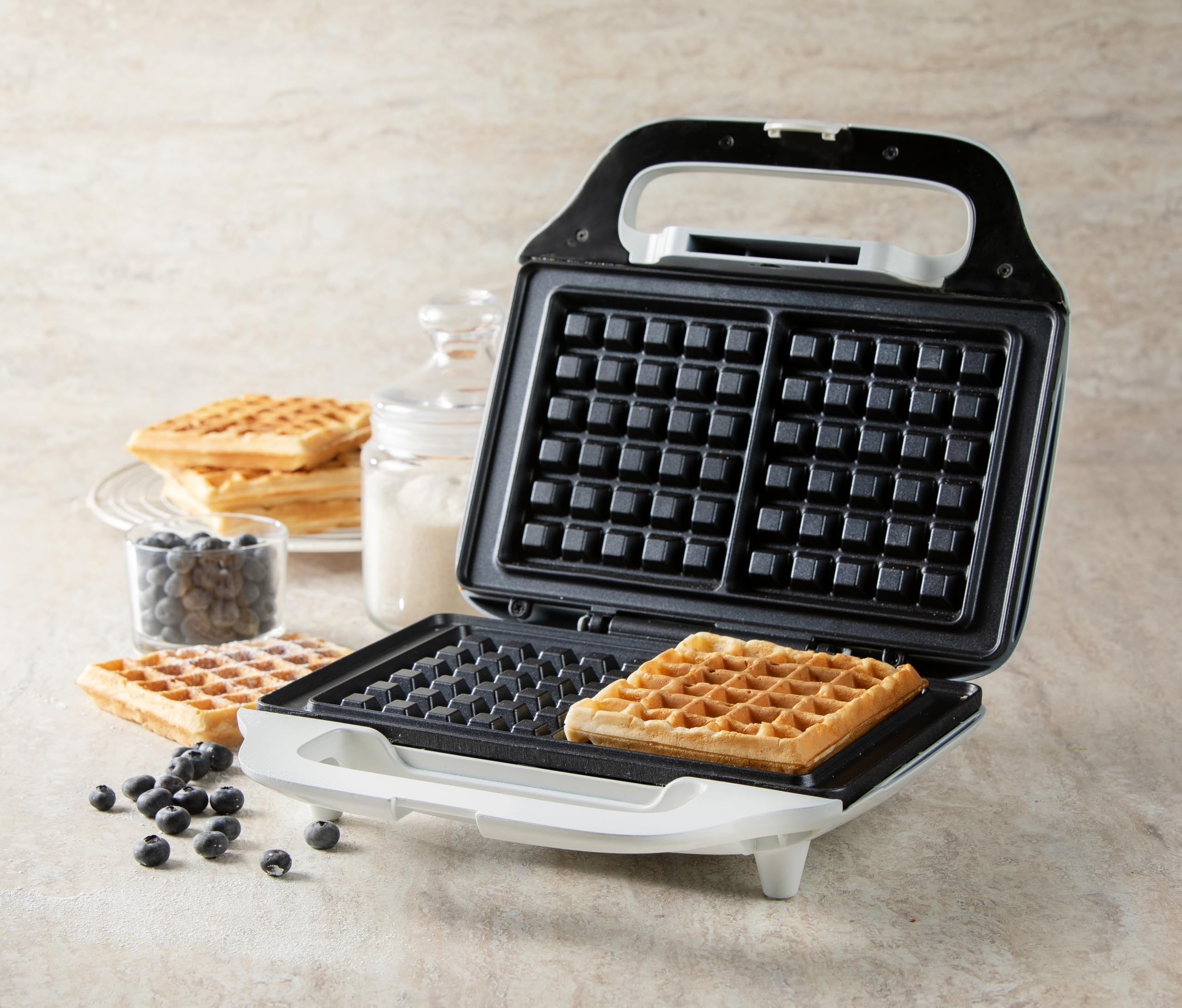 domo-do9133w-waffeleisen-xl-f-r-quadratische-waffeln-wei-900w image 4