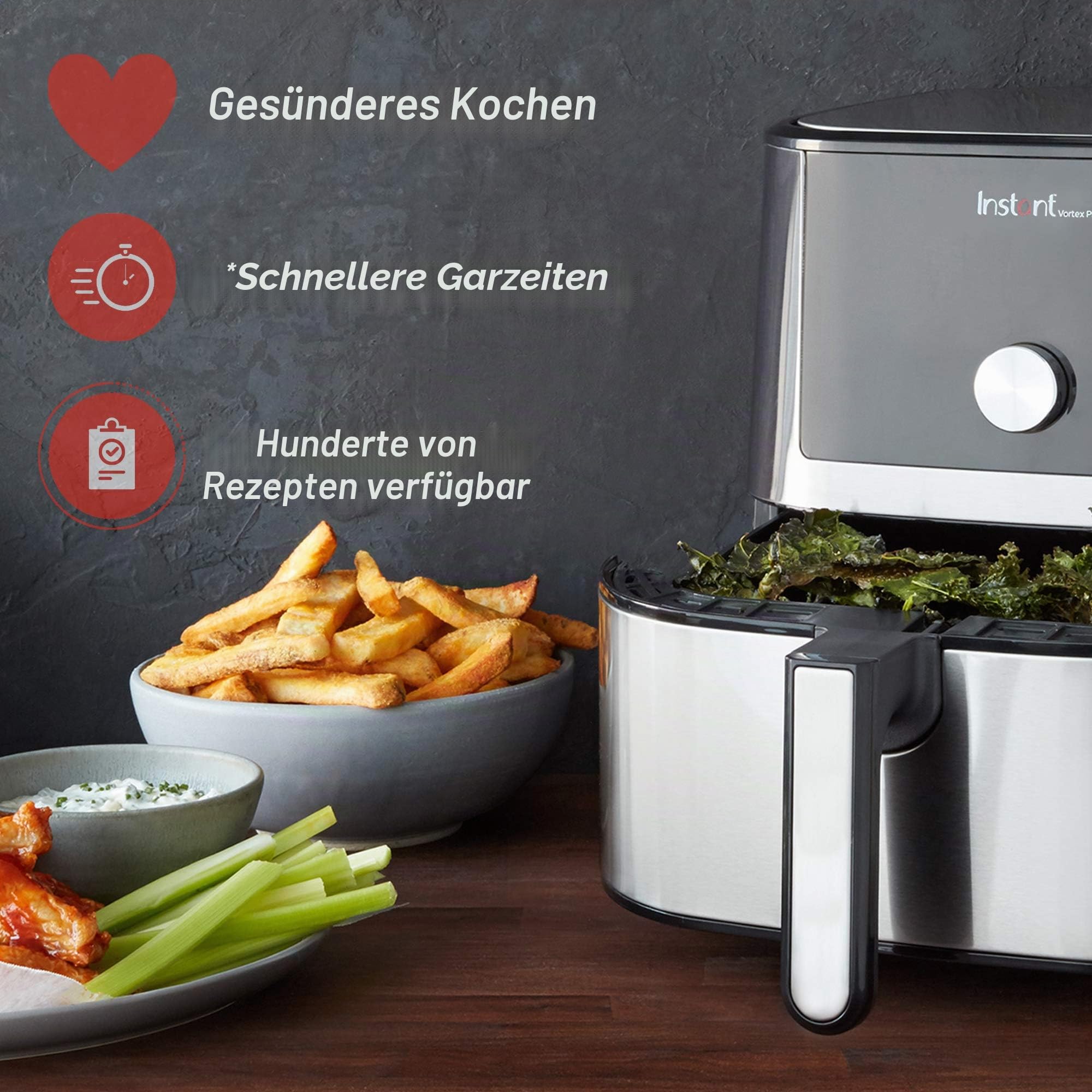 instant-pot-vortex-plus-6-in-1-hei-luftfritteuse-5-7l-1700w image 3