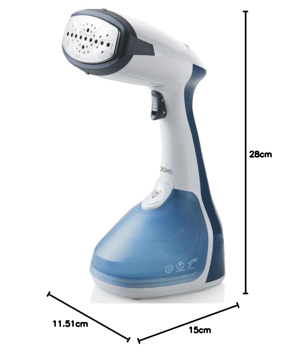 domo-do7056s-bekleidungsd-mpfer-dampfb-rste-250ml-blau-wei image 6