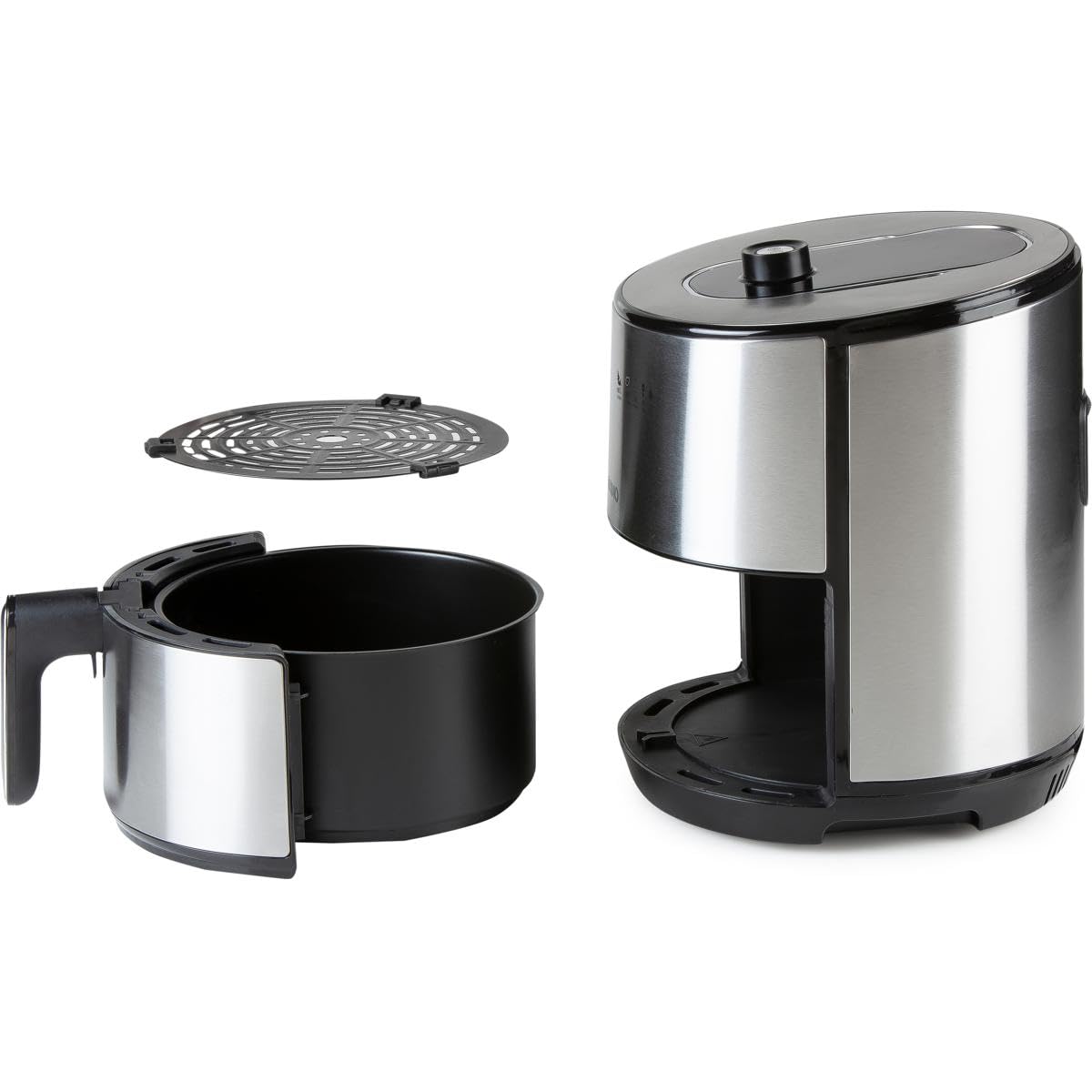 domo-do530fr-hei-luft-fritteuse-4-l-1500-w-edelstahl-mit-lcd image 3