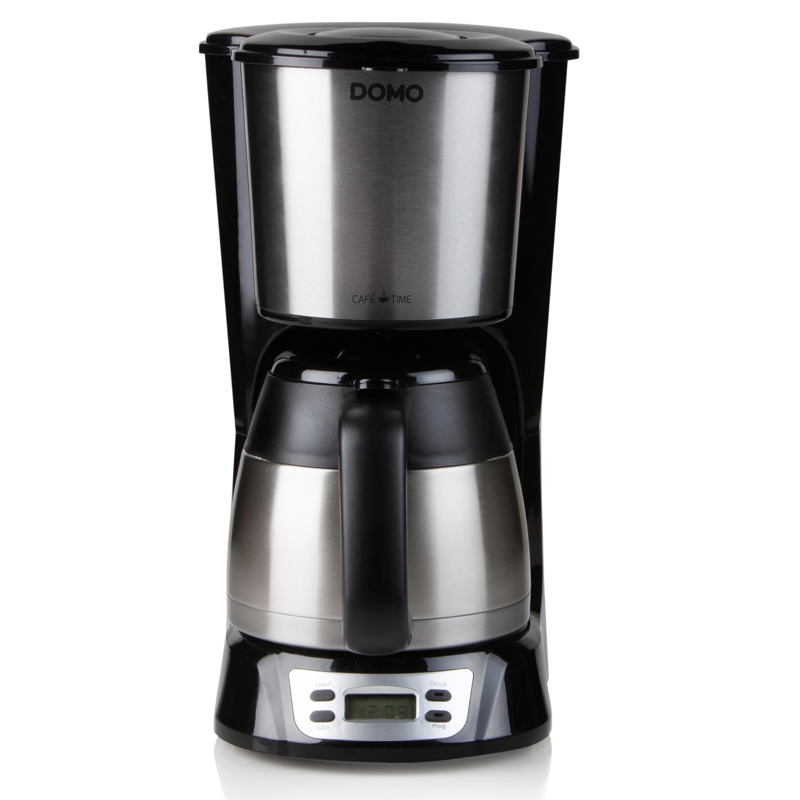 domo-do709k-filterkaffeemaschine-1-l-8-tassen-schwarz-edelstahl image 2