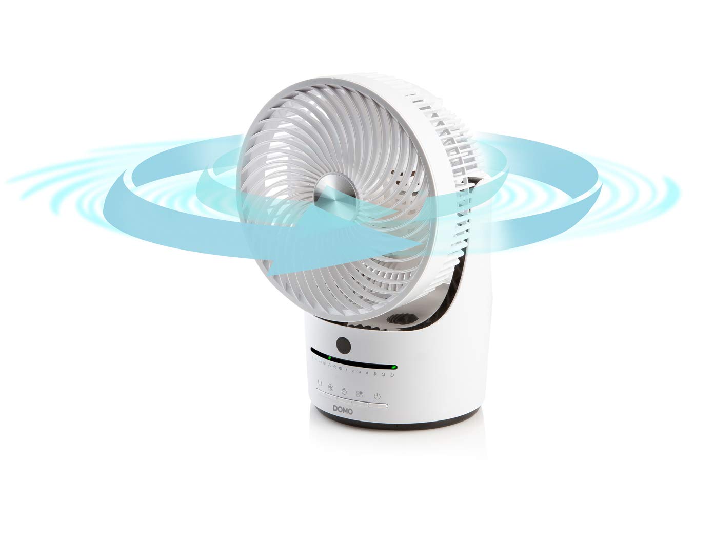 domo-do8148-tischventilator-25-cm-360-zirkulation-wei image 2