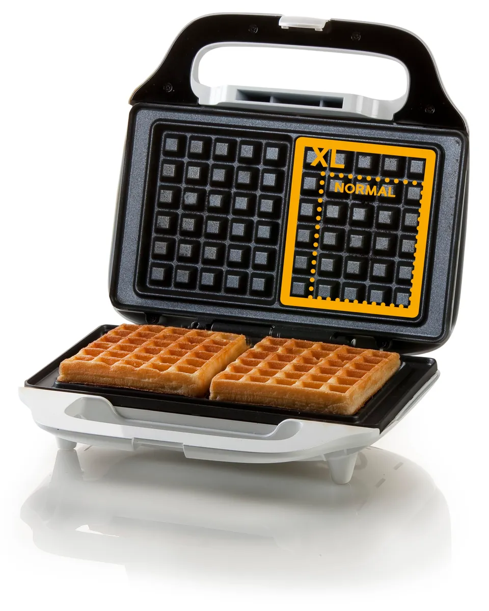 domo-do9133w-waffeleisen-xl-f-r-quadratische-waffeln-wei-900w image 1