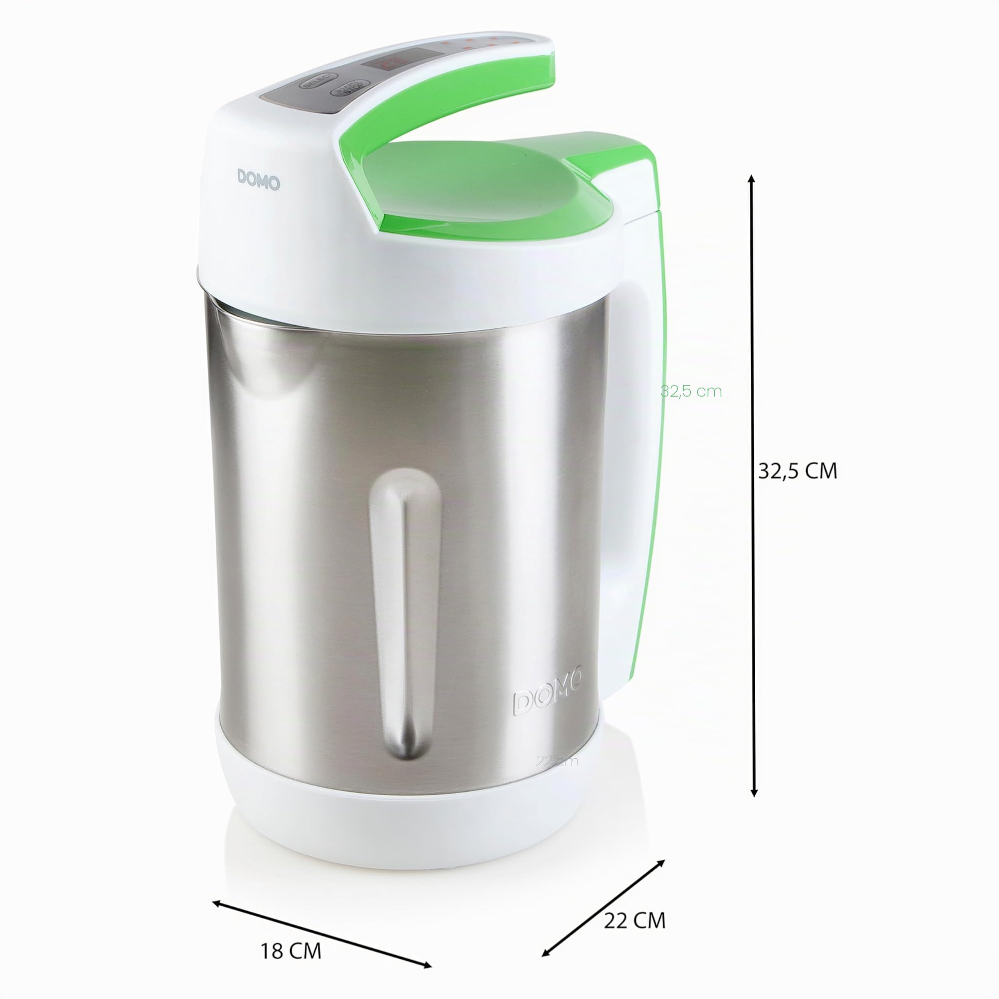 domo-suppenkocher-2-l-mit-mixer-6-programme-edelstahl image 5