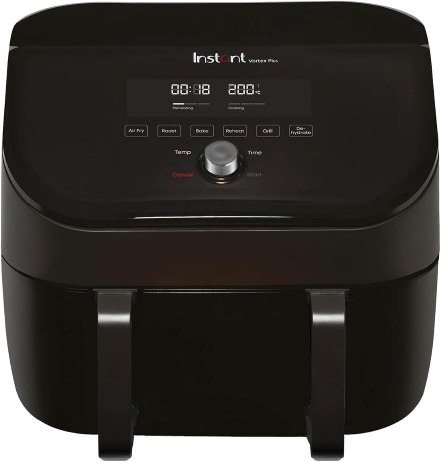 instant-pot-versazone-dual-black-hei-luftfritteuse-8-5-l-8-in-1-mit-trennwand image 1