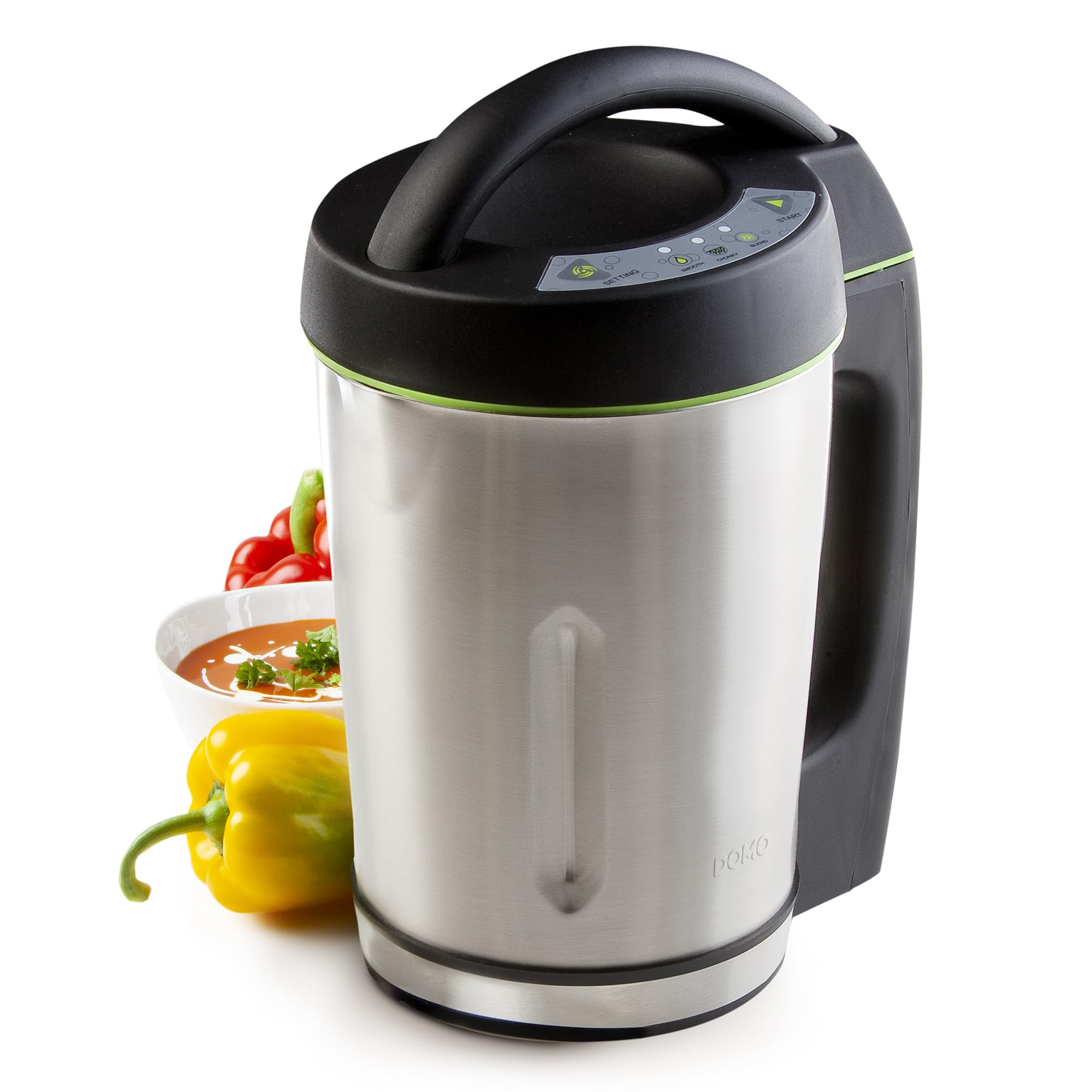 domo-do498bl-suppenkocher-1-6l-mit-mixer-3-programme-edelstahl image 1