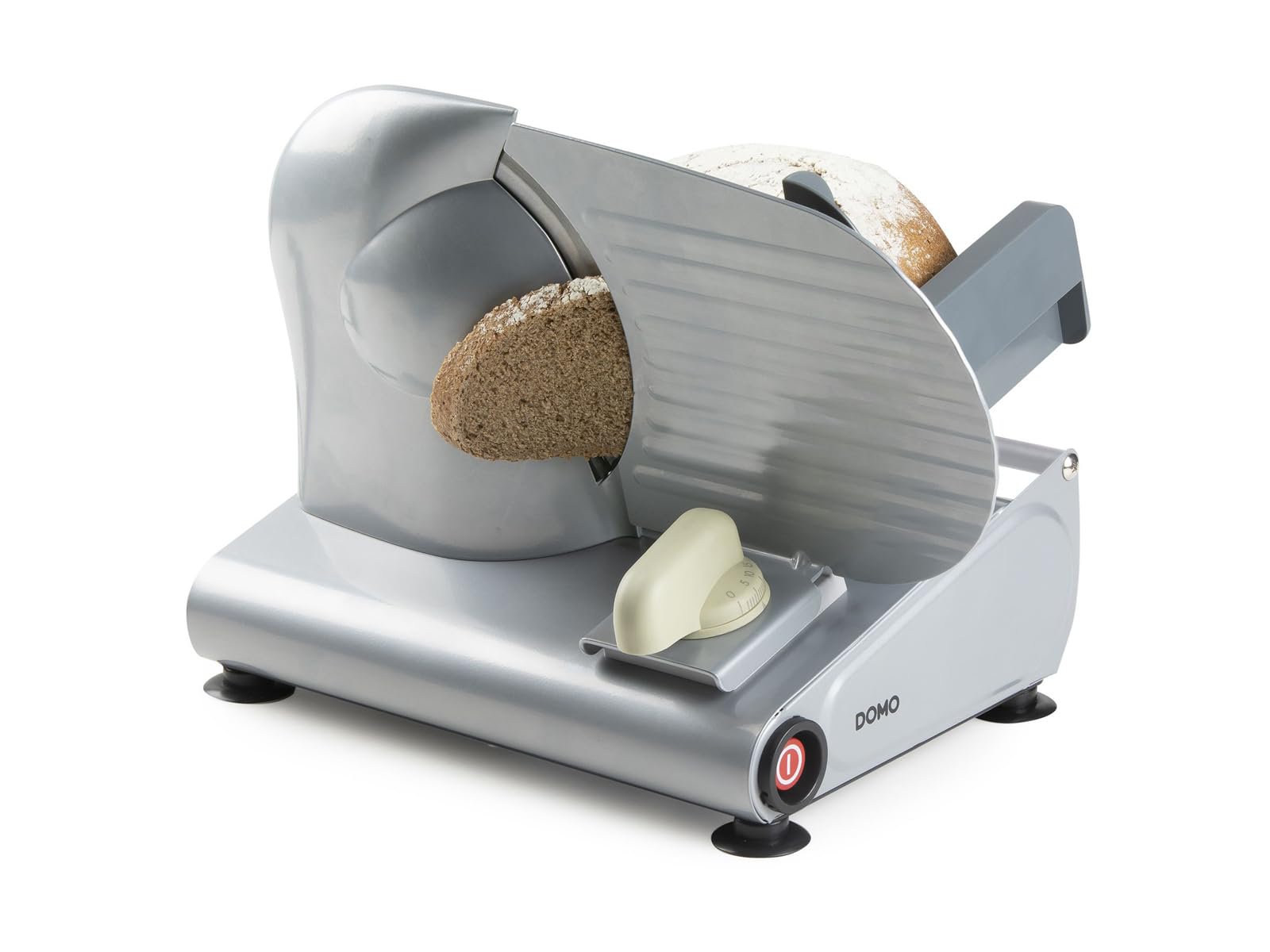 domo-do521s-allesschneider-elektrisch-19-cm-brotschneidemaschine-1-15-mm-grau image 8