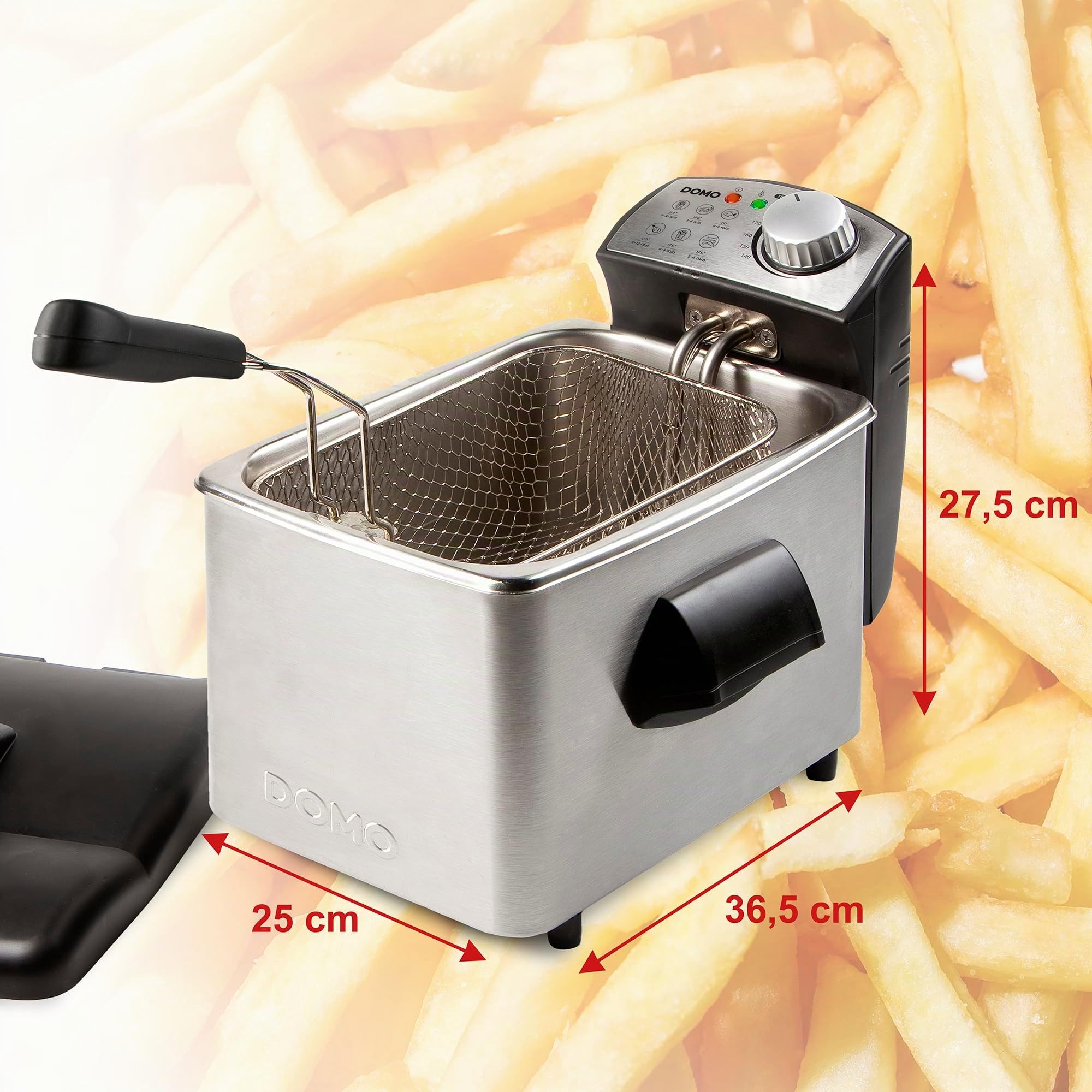 domo-do458fr-fritteuse-edelstahl-4l-3000w-pfas-frei image 6