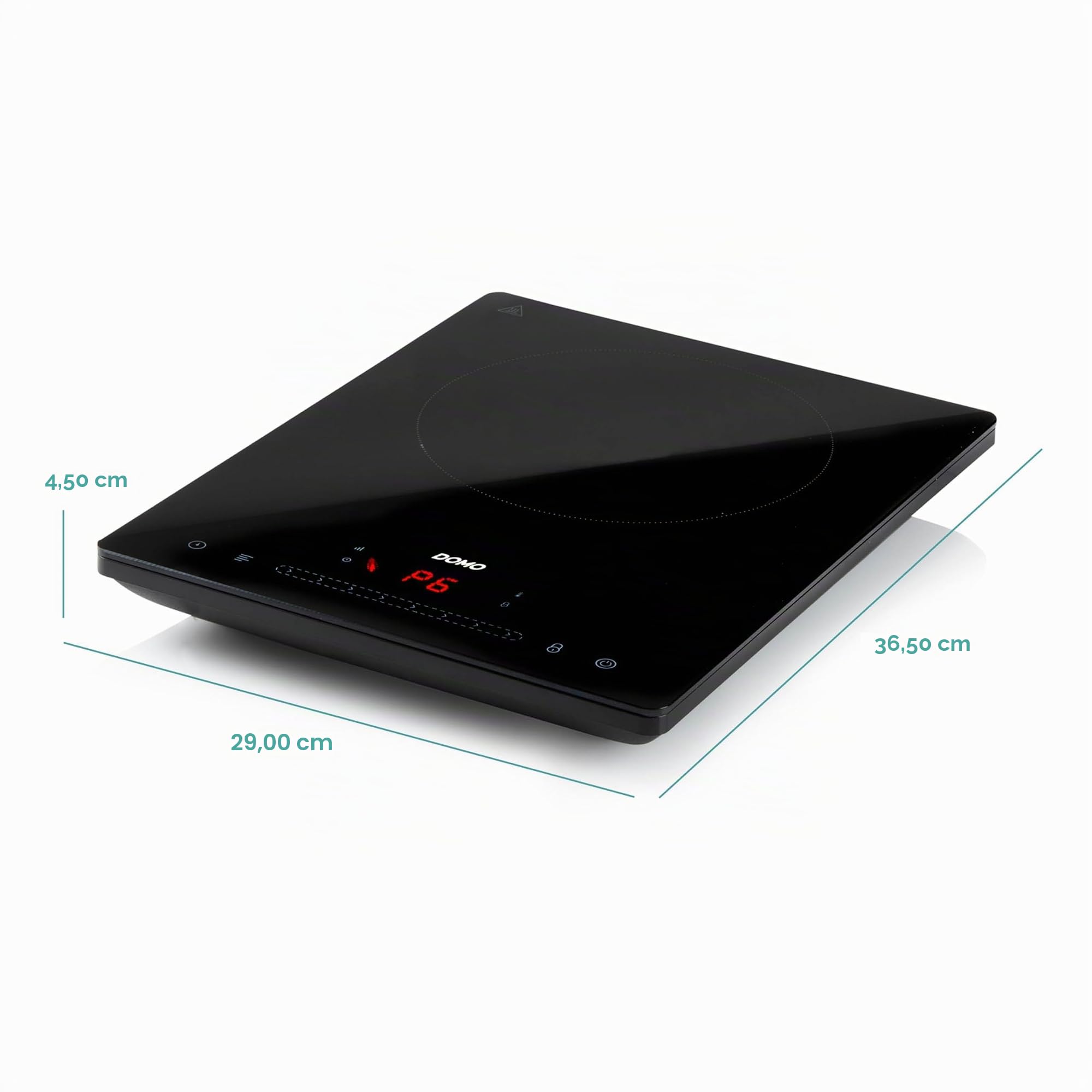 domo-do332ip-induktionskochplatte-2000w-mit-led-display-1-kochfeld image 3