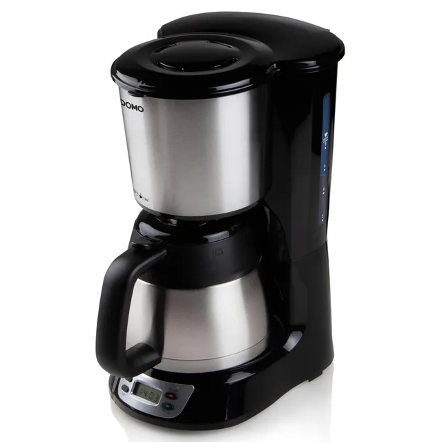 domo-do709k-filterkaffeemaschine-1-l-8-tassen-schwarz-edelstahl image 1