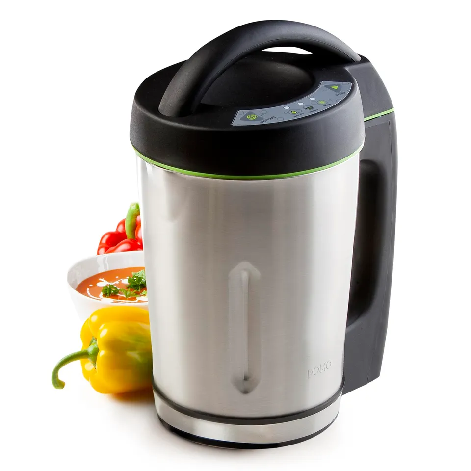 domo-do498bl-suppenkocher-1-6l-mit-mixer-3-programme-edelstahl image 1