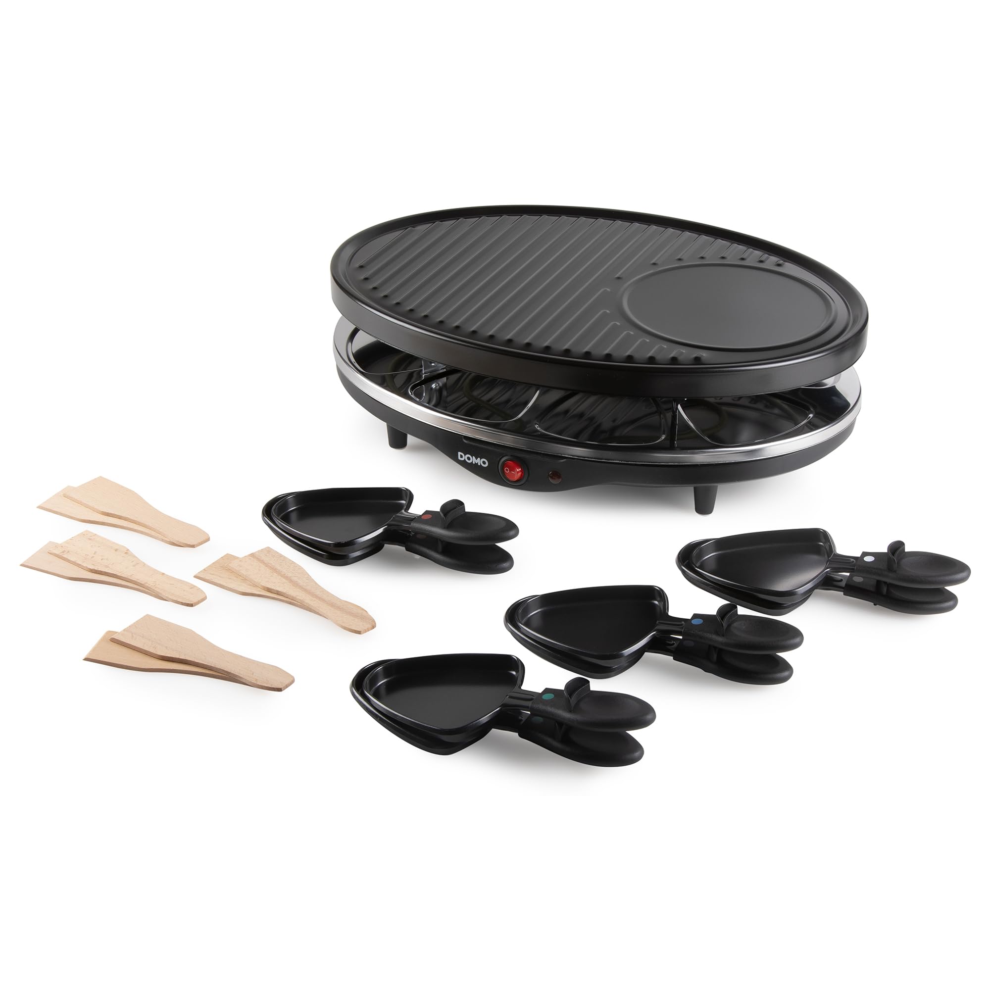 domo-do9038g-raclette-grill-f-r-8-personen-1200w image 4