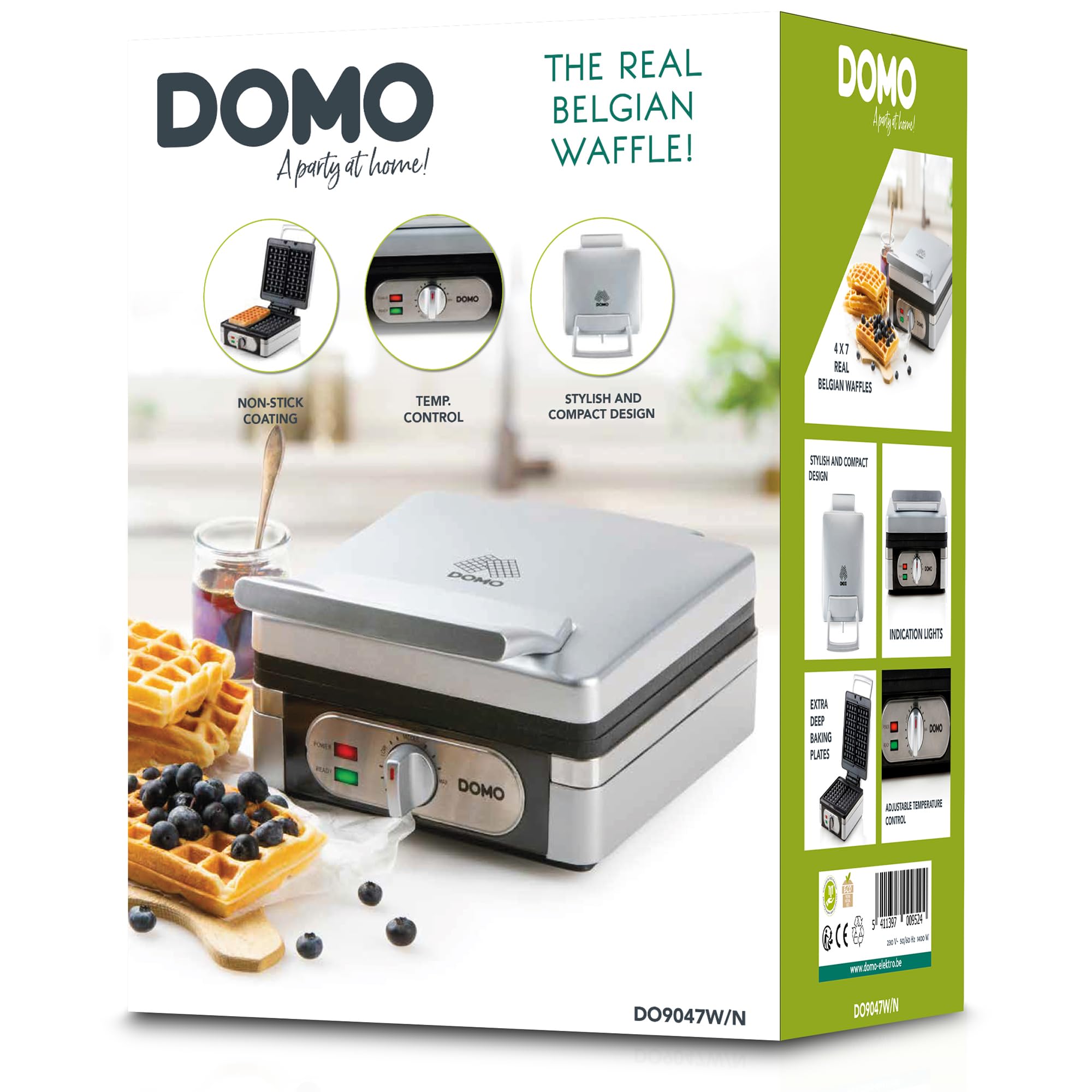 domo-belgisches-waffeleisen-1400w-edelstahl-f-r-2-br-sseler-waffeln image 7