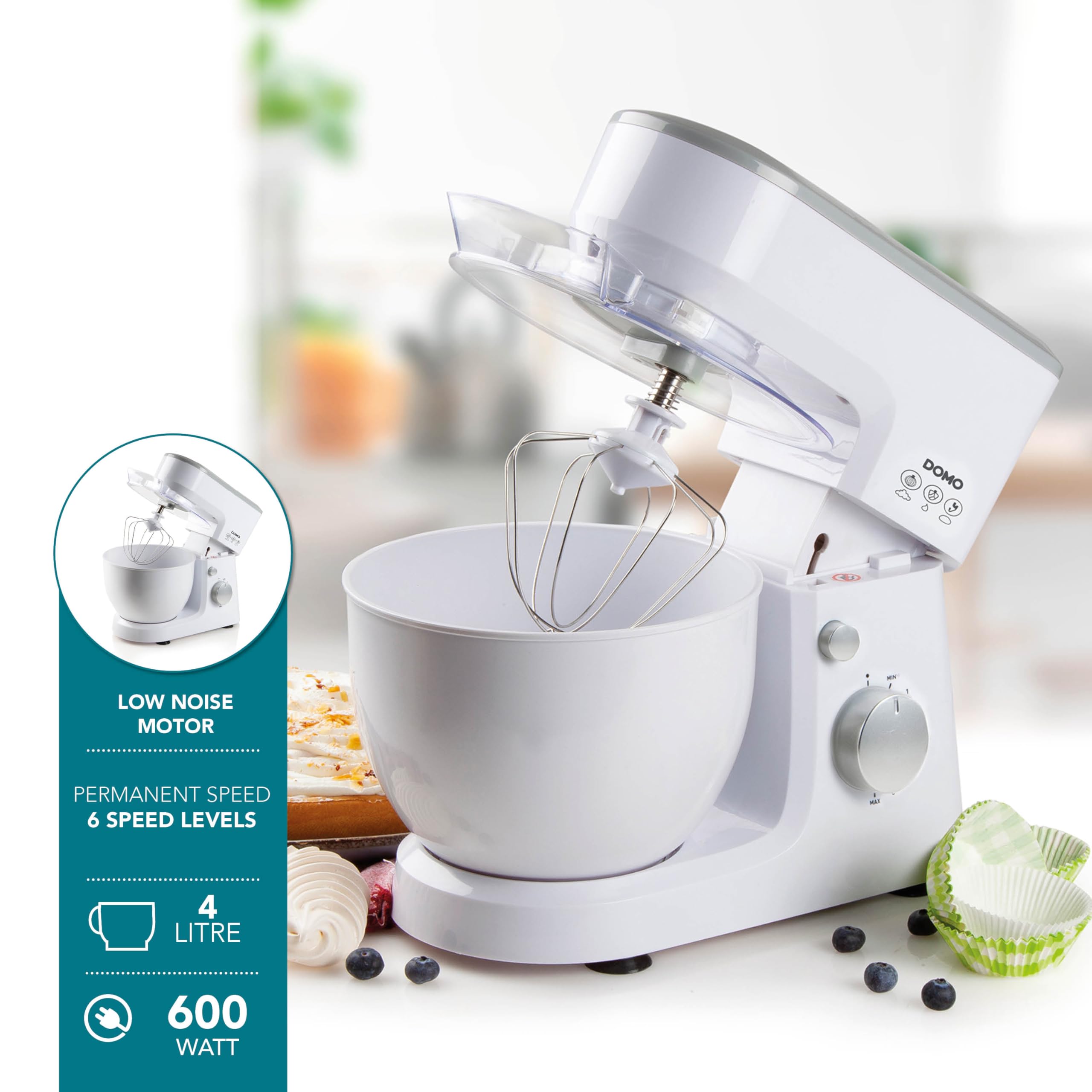 domo-do9241kr-k-chenmaschine-600-w-4-l-mit-3-aufs-tzen image 2