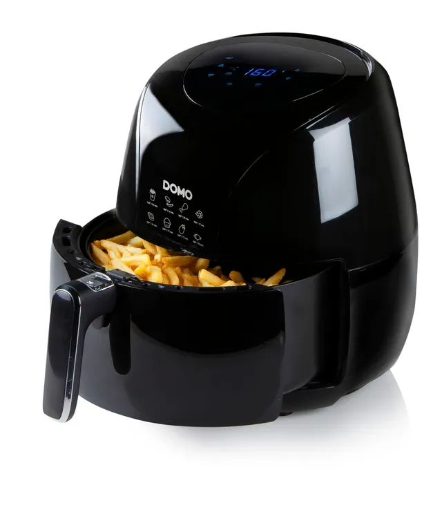 domo-do533fr-deli-fryer-hei-luftfritteuse-5-l-2000-w-schwarz-mit-lcd image 1