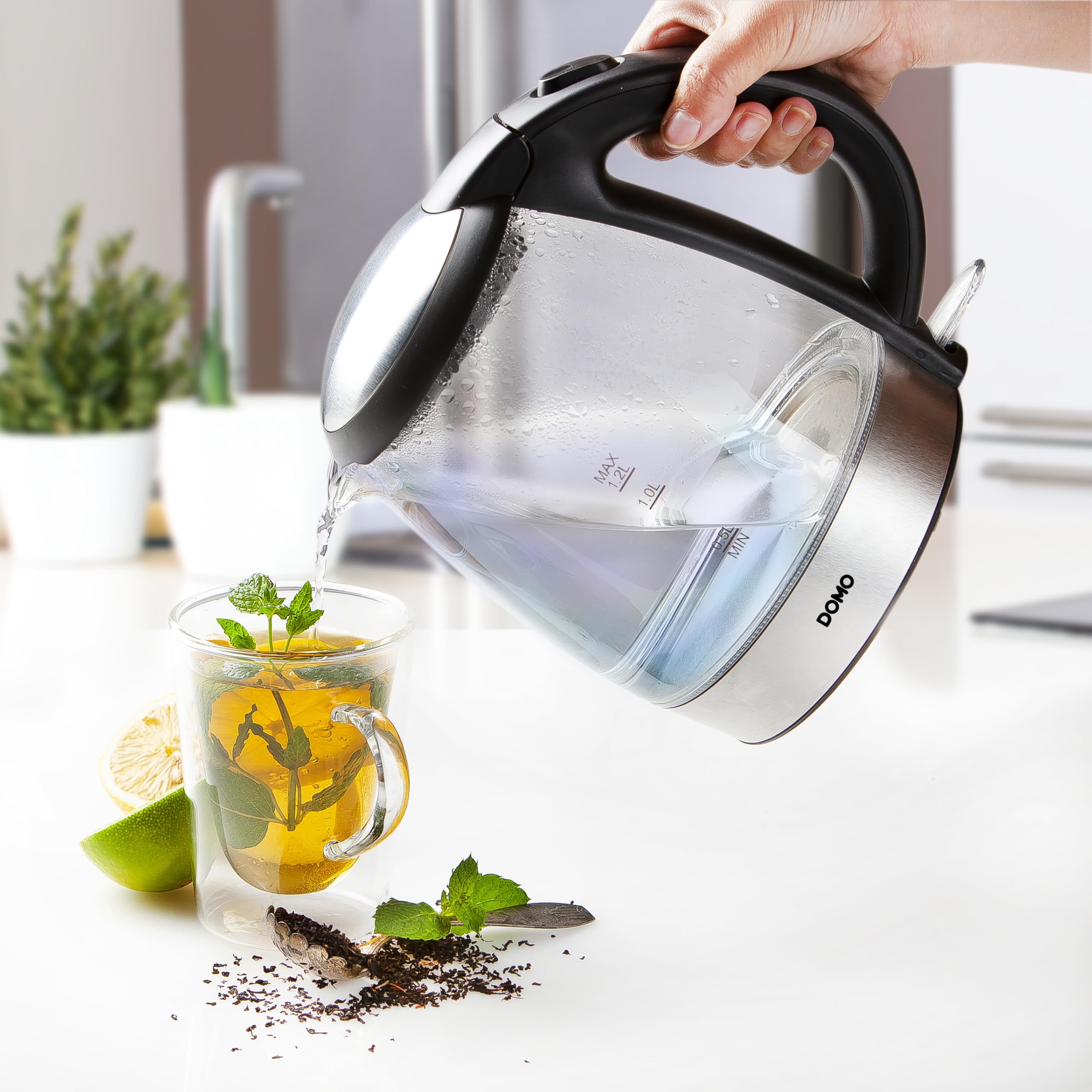 domo-wasserkocher-do9218wk-glas-1-2-liter-2200-w image 3