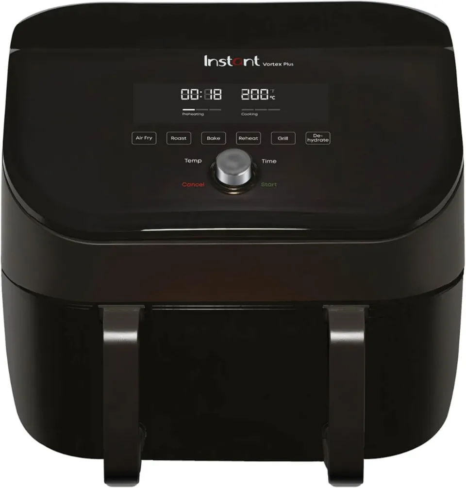 instant-pot-versazone-dual-black-hei-luftfritteuse-8-5-l-8-in-1-mit-trennwand image 1