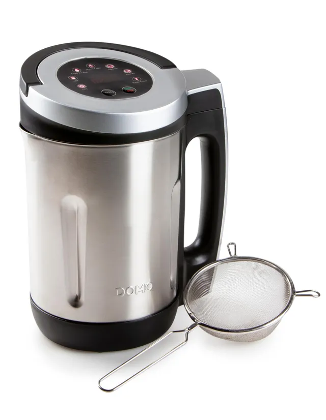 domo-do498bl-suppenkocher-2-2l-mit-mixer-7-programme-edelstahl image 1