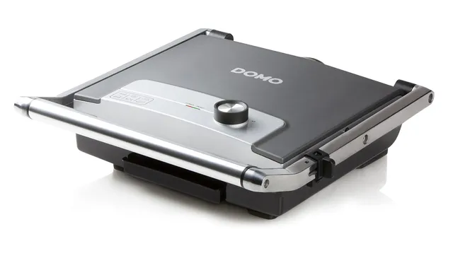 domo-do9225g-kontaktgrill-2000-w-panini-grill-edelstahl image 1