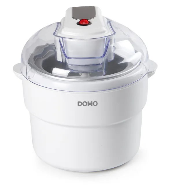 domo-do2309i-eismaschine-joghurtbereiter-1l-mit-gefriersch-ssel-wei image 1