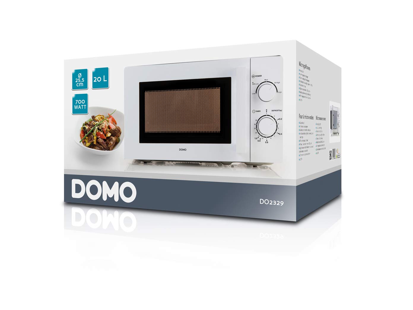 domo-do2329-mikrowelle-700w-20l-mit-timer image 6