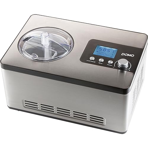 domo-do9207i-eismaschine-mit-kompressor-2l-edelstahl image 5