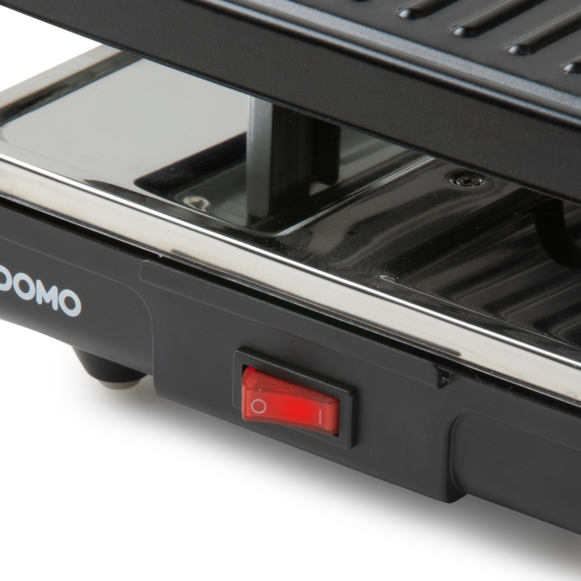 domo-raclette-grill-4-personen-600w-mit-grillplatte image 4