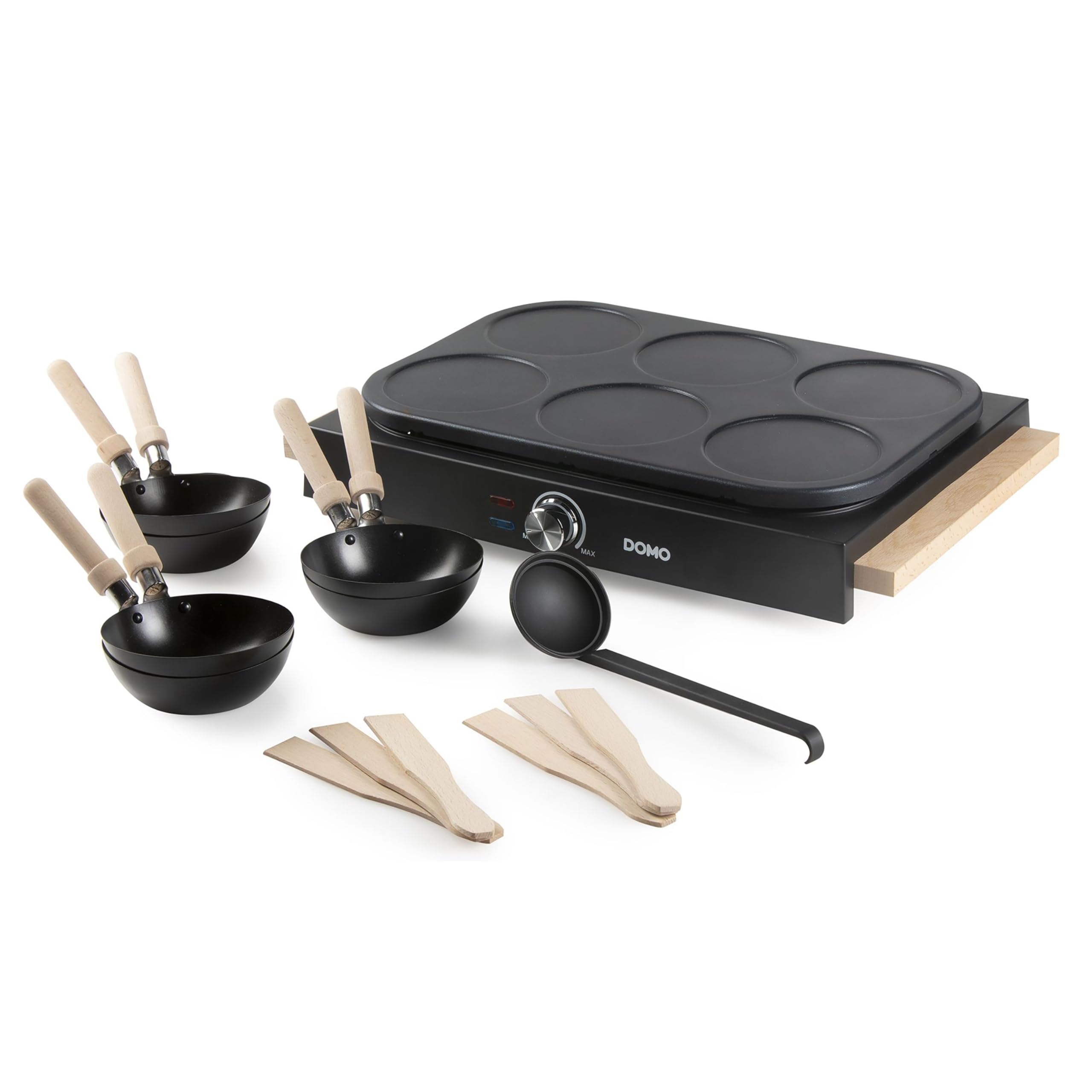 domo-do8710w-gourmetset-2-in-1-wok-und-pfannkuchenplatte-6-personen image 8