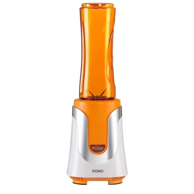 domo-my-blender-do435bl-smoothie-mixer-orange-mit-600-ml-300-ml-tritan-flasche image 1