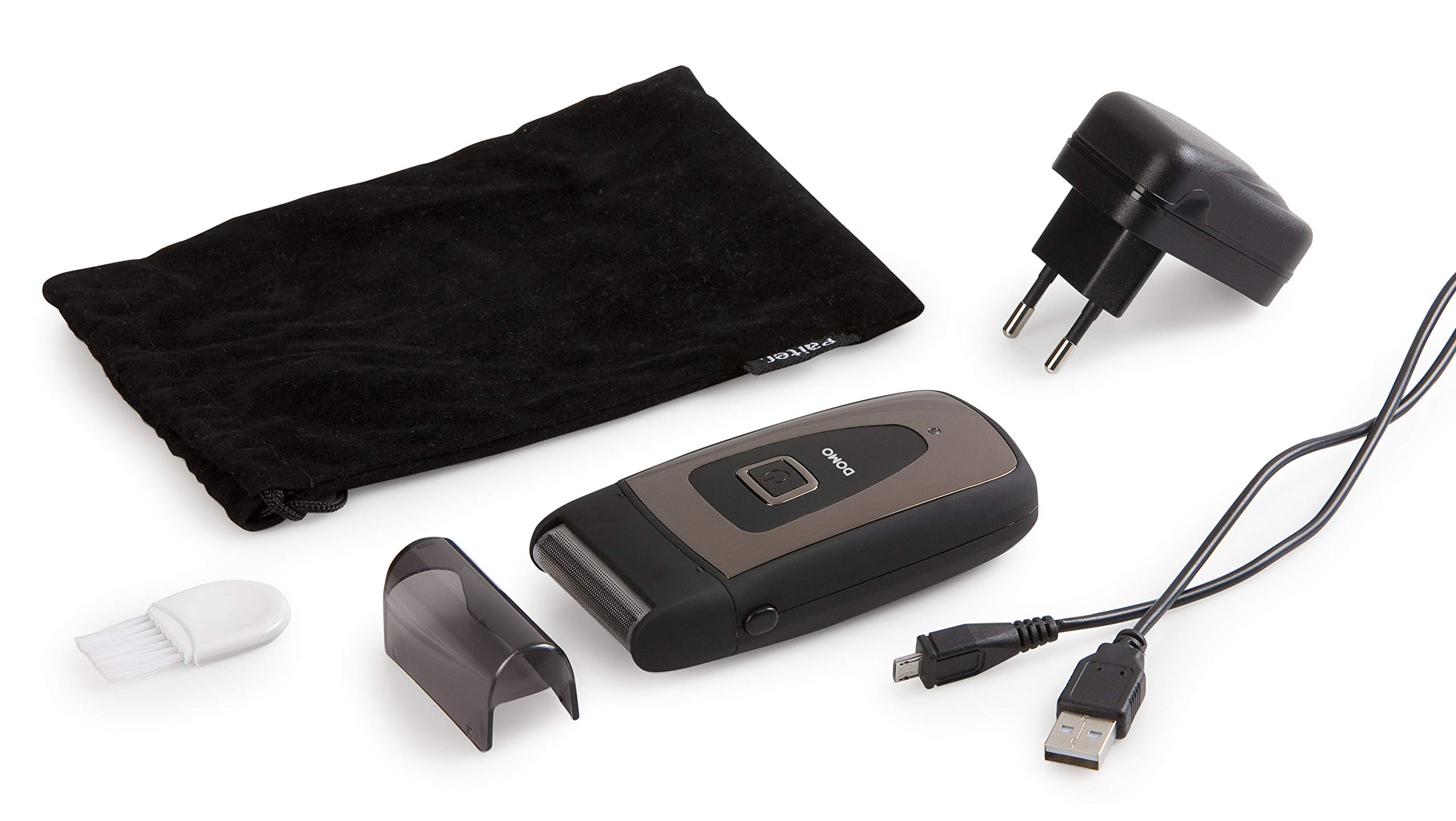 domo-do7038-reise-rasierapparat-akku-mit-scherfolie-und-usb-ladung image 3