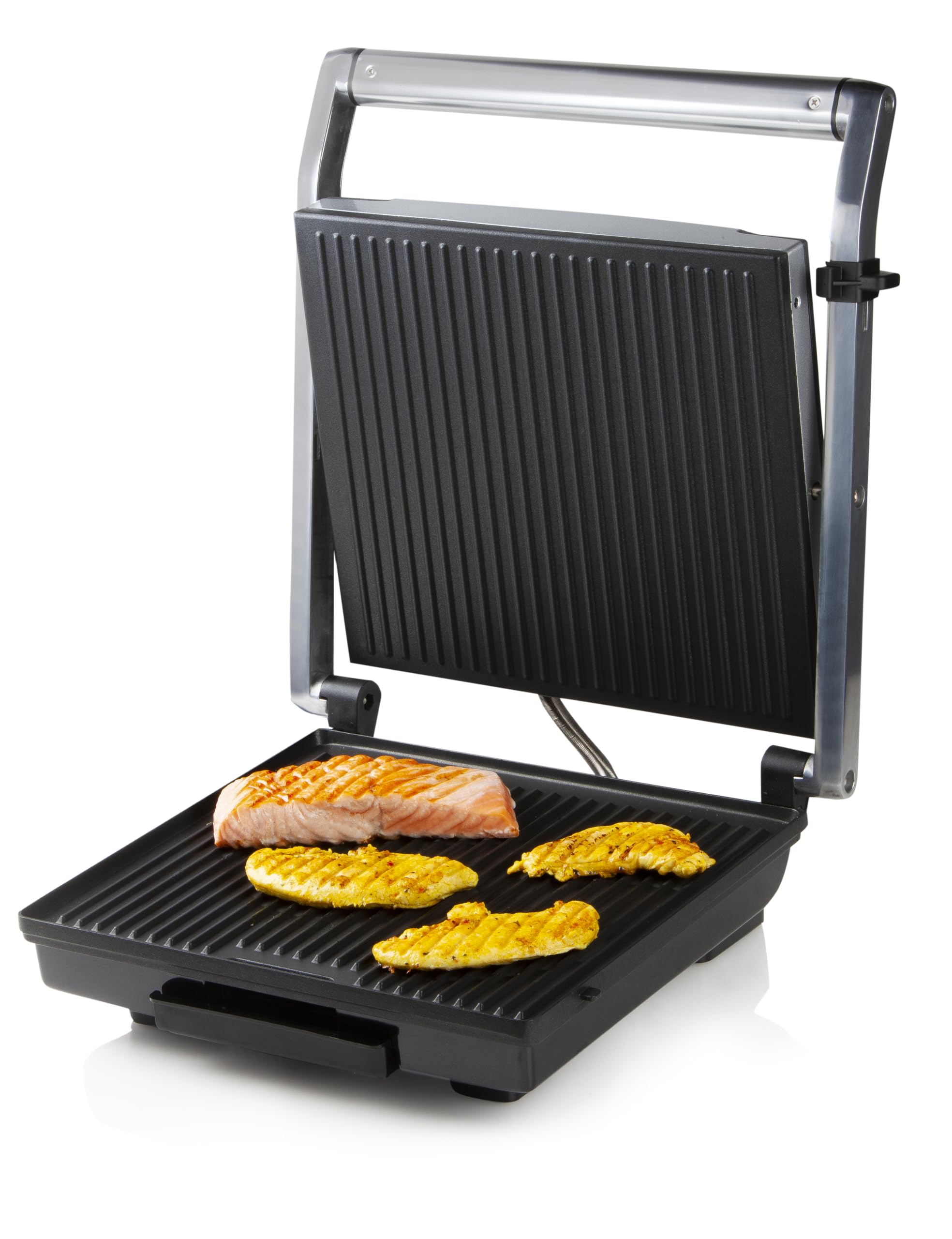 domo-do9225g-kontaktgrill-2000-w-panini-grill-edelstahl image 7