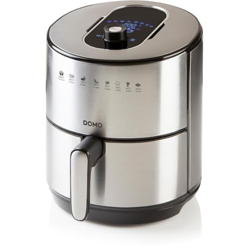 domo-do530fr-hei-luft-fritteuse-4-l-1500-w-edelstahl-mit-lcd image 8