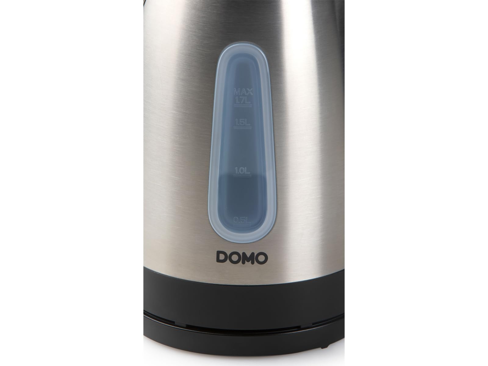 domo-do496wk-wasserkocher-1-7-l-edelstahl-schwarz-2200w image 7